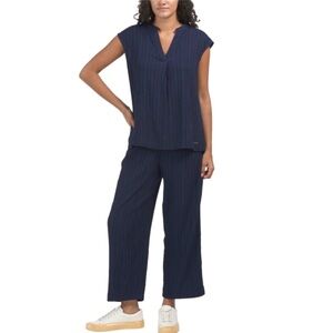 Jones New York NWT Navy Casual Matching Set Size S